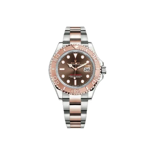 ROLEX Автоматический Механический Механизм Мужские Часы Ranger Prestige 40 мм Кофейного Цвета