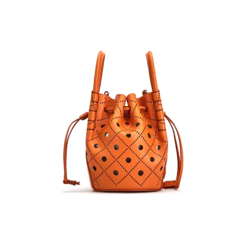 TOD'S Кожа Сумка Мини Женская Оранжевая