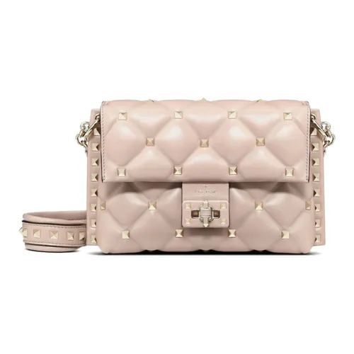 Valentino Телячья кожа Сумка через плечо Сумка на плечо Женская Розовая