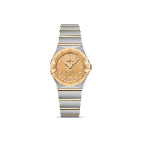 OMEGA Quartz Механизм Женские Constellation Series Constellation Watch 25 мм Оранжевый