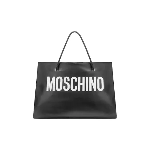 MOSCHINO Полиуретан Сумка Большая Женская Черная