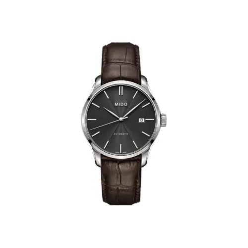 MIDO Brunner Series Автоматический Механический Механизм Мужские Часы Часы 40 мм Черный Циферблат Корпус из Нержавеющей Стали