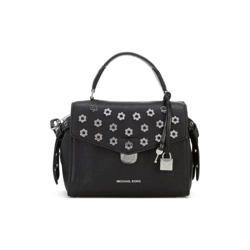 MICHAEL KORS BRISTOL Сумка через плечо из коровьей кожи сумка обычного размера женская черная