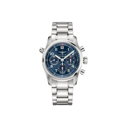 LONGINES Автоматический Механический Механизм Мужские Часы Spirit Collection 42 мм Синий