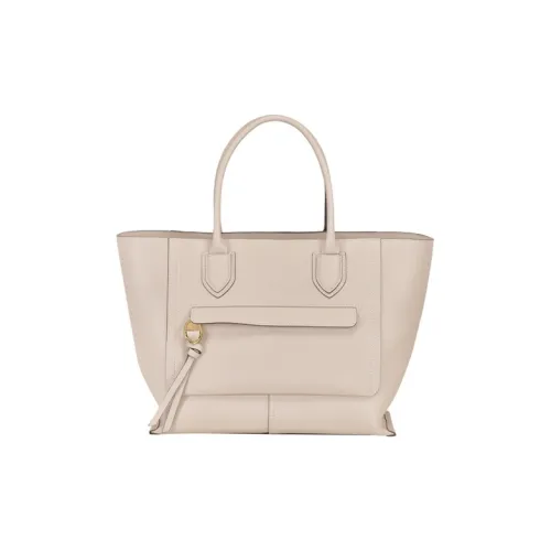 LONGCHAMP Mailbo Корова Кожа Длинный Ручка Пельмени Сумка Большая Женская Розовая Белая