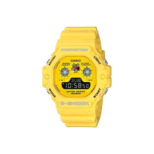 CASIO G SHOCK Collection YOUTH Collection Кварцевый механизм Часы Женские Желтый Циферблат DW 5900RS 9