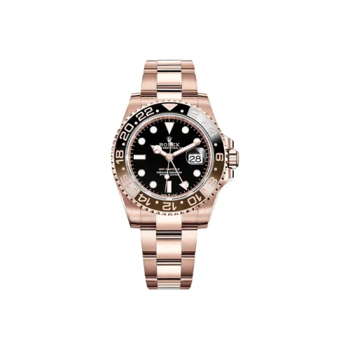 Rolex Автоматический Механический Механизм Мужские Часы Greenwich Type II 40 мм Черные