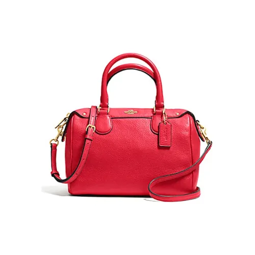 COACH Bennett Кожа Сумка Средний Женский Красный