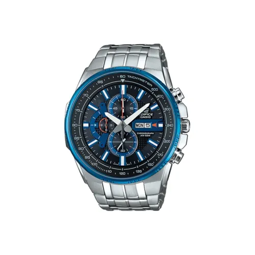 CASIO Edifice Collection Кварцевый механизм нержавеющая сталь ремешок часы для мужчин синий циферблат EFR 549D 1A2V