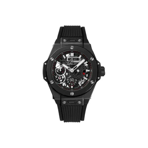 HUBLOT Мужские часы Big Bang с ручным заводом, 45 мм, с механизмом Skeleton