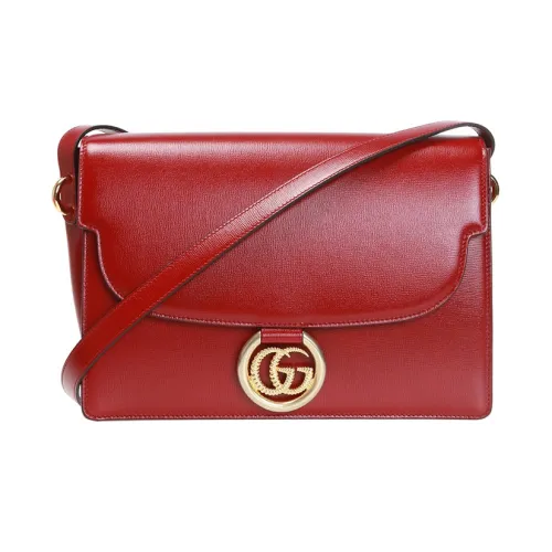 GUCCI Кожа Сумка через плечо Маленькая Женская Красная