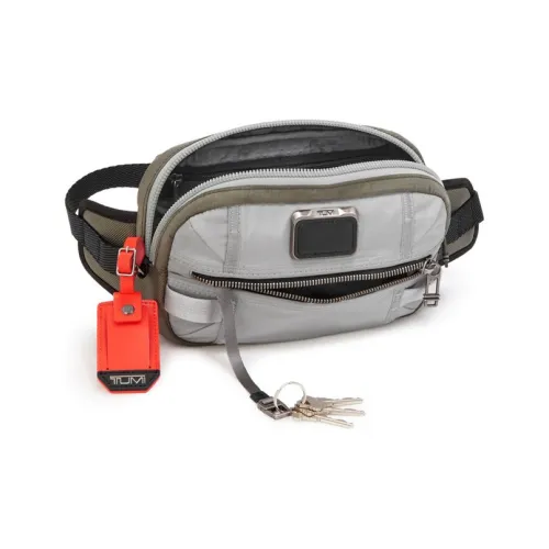 TUMI Alpha Bravo Баллистический Нейлон Плечевая Сумка через плечо Бананка 3 в 1 Сумка через плечо Мужская Серый Зеленый