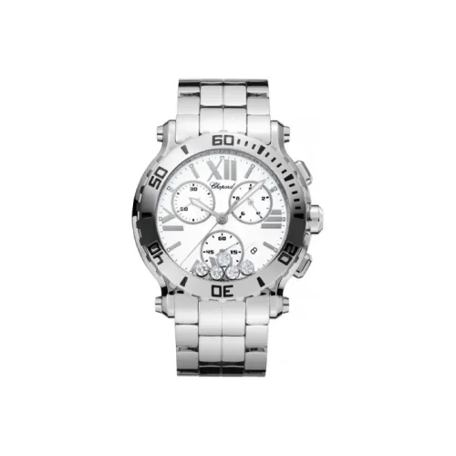 ЧОПАРД Кварц Мужские часы Happy Diamonds Белый