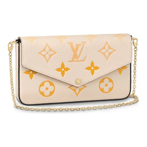 LOUIS VUITTON Мягкая крупнозернистая текстура кожи коровы ручная сумка через плечо кошелек сумка на плечо женский конфетный цвет