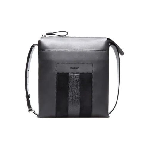 BALLY Сумка для доставки из коровьей кожи сумка через плечо мужская сумка угольно-серого цвета