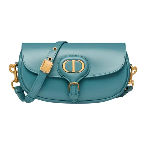DIOR Bobby Гладкая коровья кожа Сумка Сумка через плечо Сумка через плечо Женская Небесно-голубая