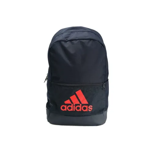 Adidas Полиэстер Рюкзак Стандартный Унисекс Чернила Синий