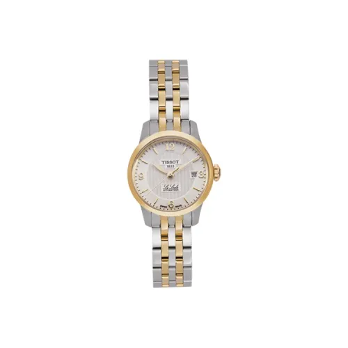 Tissot Автоматический Механический Movement Женские Часы из коллекции Le Locle, 25,3 мм, серебряные