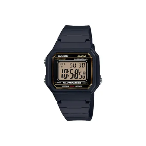 CASIO YOUTH Collection Блок Юноша Small Block Кварцевый механизм Смола Ремень Часы Мужские Кофе Циферблат часов