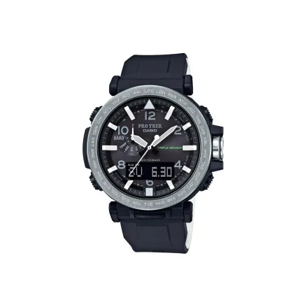CASIO PRO TREK Collection PRG Кварцевый механизм Смольный ремешок Часы Мужские Черный циферблат