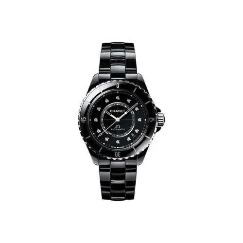 CHANEL Автоматический Механический Movement Унисекс J12 Часы 38 мм Черные