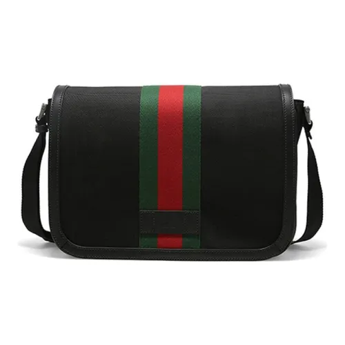 GUCCI Canvas Сумка через плечо Мужская Черная