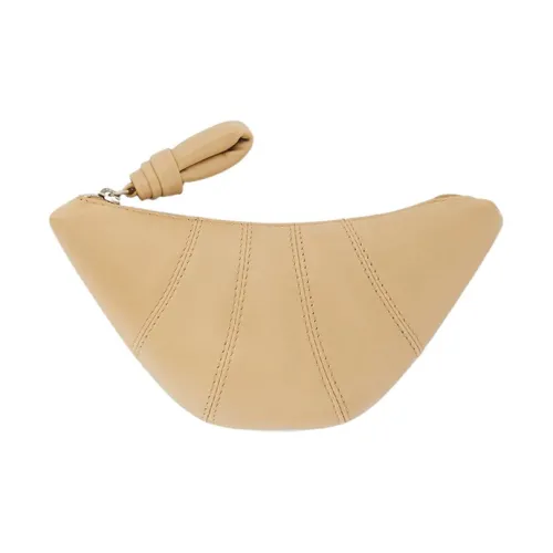 Lemaire Croissant Series Sheepskin Croissant Bag Croissant Bag Pelmeni Bag Clutch Coin Purse Mini Unisex Yellow Лемье Croissant Series Овчина Круассан Сумка Круассан Сумка Пельмени Сумка Клатч Монетница Мини Унисекс Желтый