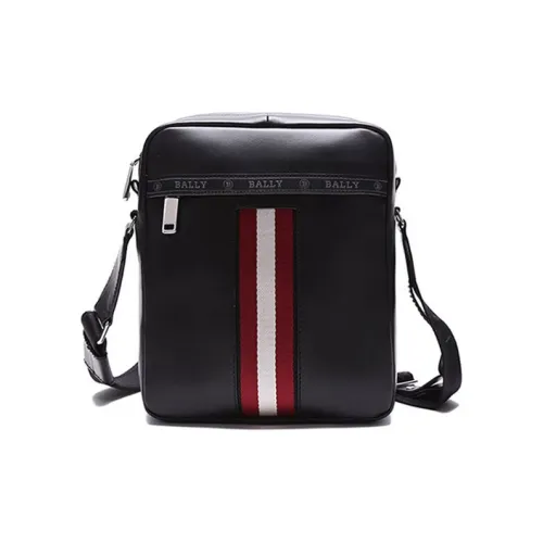 BALLY Сумка через плечо из коровьей кожи мужская черная