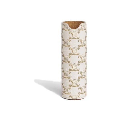 CELINE Triomphe Коровья кожа Мешок для хранения Унисекс Белый