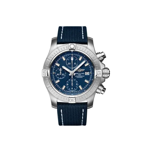 BREITLING Автоматический Механический Часы Мужские Avenger 43 мм Синий
