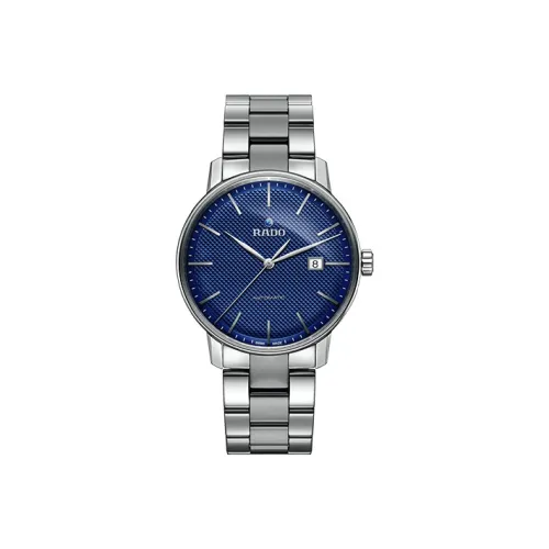 RADO Crystal Sparkle Collection Автоматический Механический Часы Мужские 41 мм Синий Циферблат