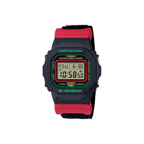 CASIO г Shock Collection Электронный Механизм Ткань Ремешок Часы Мужские Черный Циферблат