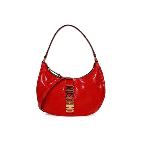 MOSCHINO Сумка через плечо из коровьей кожи маленькая сумка женская красная