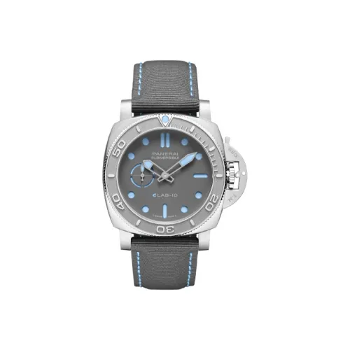 PANERAI Автоматический Механический Механизм Мужские Часы SUBMERSIBLE Collection 44 мм Синий