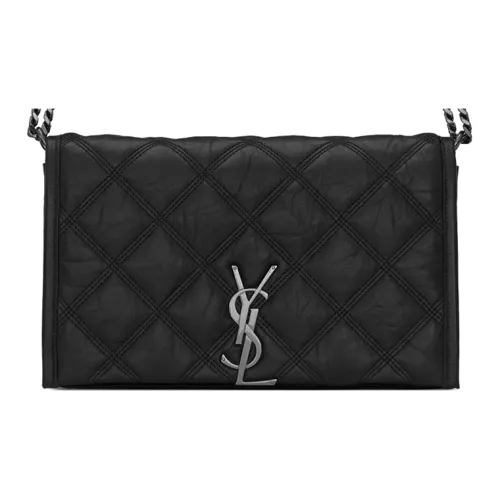 SAINT LAURENT Кошелек из овечьей кожи сумка через плечо сумка на плечо женская черная