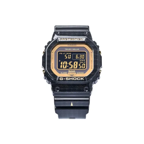 CASIO Five Tigers Коллаборация с Ma CHAO г SHOCK Collection Кварцевый механизм Часы Мужские Черный циферблат