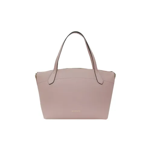 Burberry Телячья кожа с хлопком Тоут Сумка Сумка для покупок Сумка на плечо Сумка Женская Камео Коричневый Розовый