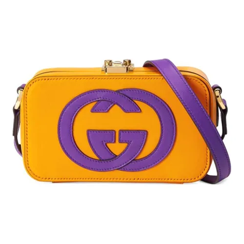 GUCCI Кожа Сумка через плечо Мини Унисекс Желтый Фиолетовый