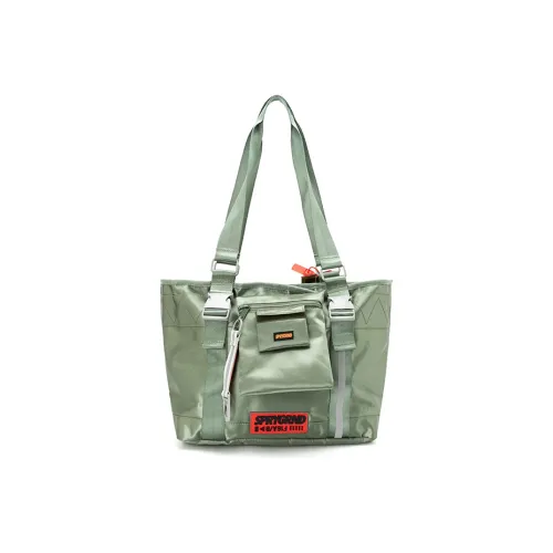 SPRAYGROUND Полиэстер Сумка Унисекс Серый Зеленый