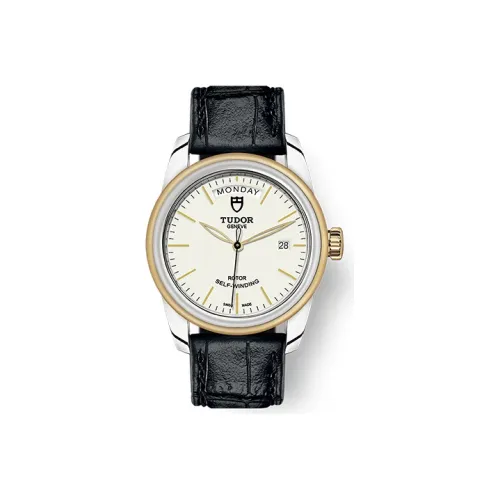 TUDOR Автоматический Механический Механизм Мужские Часы Jun Jue Series 39 мм Белый