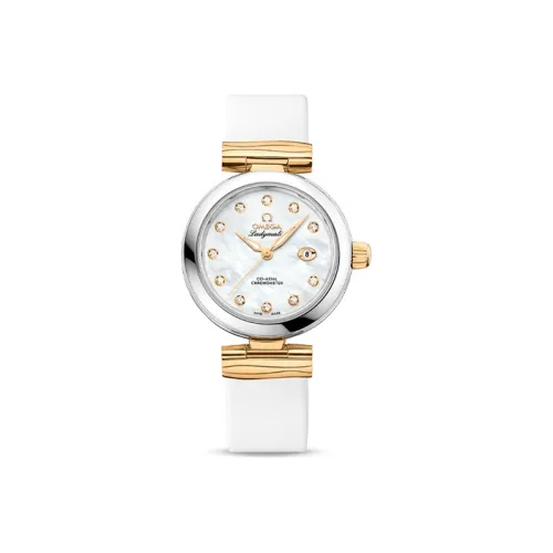 OMEGA Автоматический Механический Movement Женские Часы 34 мм Белый