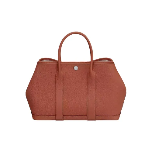 HERMES Garden Party 30 Negonda Телячья кожа Садовая сумка Женская