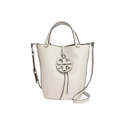 Tory Burch Замша Ведрообразная Сумка Сумка через плечо Сумка Женская Белая