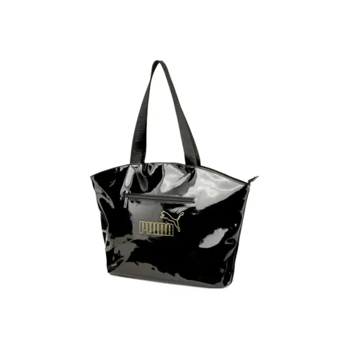 PUMA Искусственная кожа Комбо Сумка Желе Сумка Тоут Сумка Сумка для покупок Сумка Сумка через плечо Унисекс Черный
