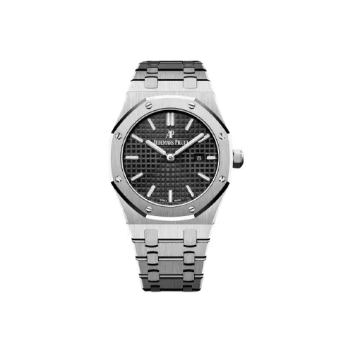 AUDEMARS PIGUET Кварцевый механизм Унисекс Часы серии Royal Oak 33 мм Черные