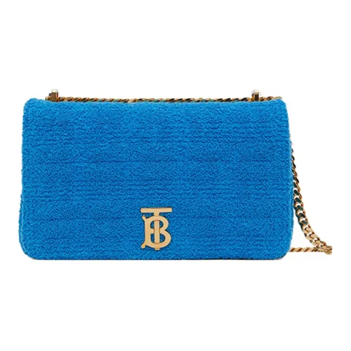 Burberry Хлопок Lola Сумка Сумка через плечо Средняя Женская Синяя