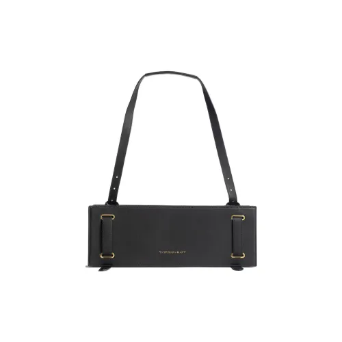 YProject Кожа Сумка через плечо Мини Женская Черная