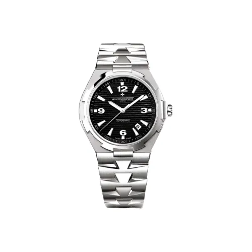 Vacheron Constantin Автоматический Механический Мужской Часы Longitudinal and Lateral Collection OVERSEAS 42 мм Черные