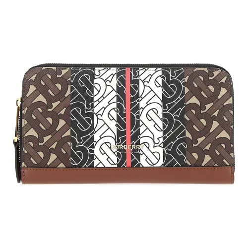 Burberry Кожа Кошелек Женские Коричневый