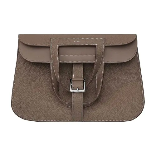 HERMES Halzan Кожа Horseshoe Сумка Сумка через плечо Женская